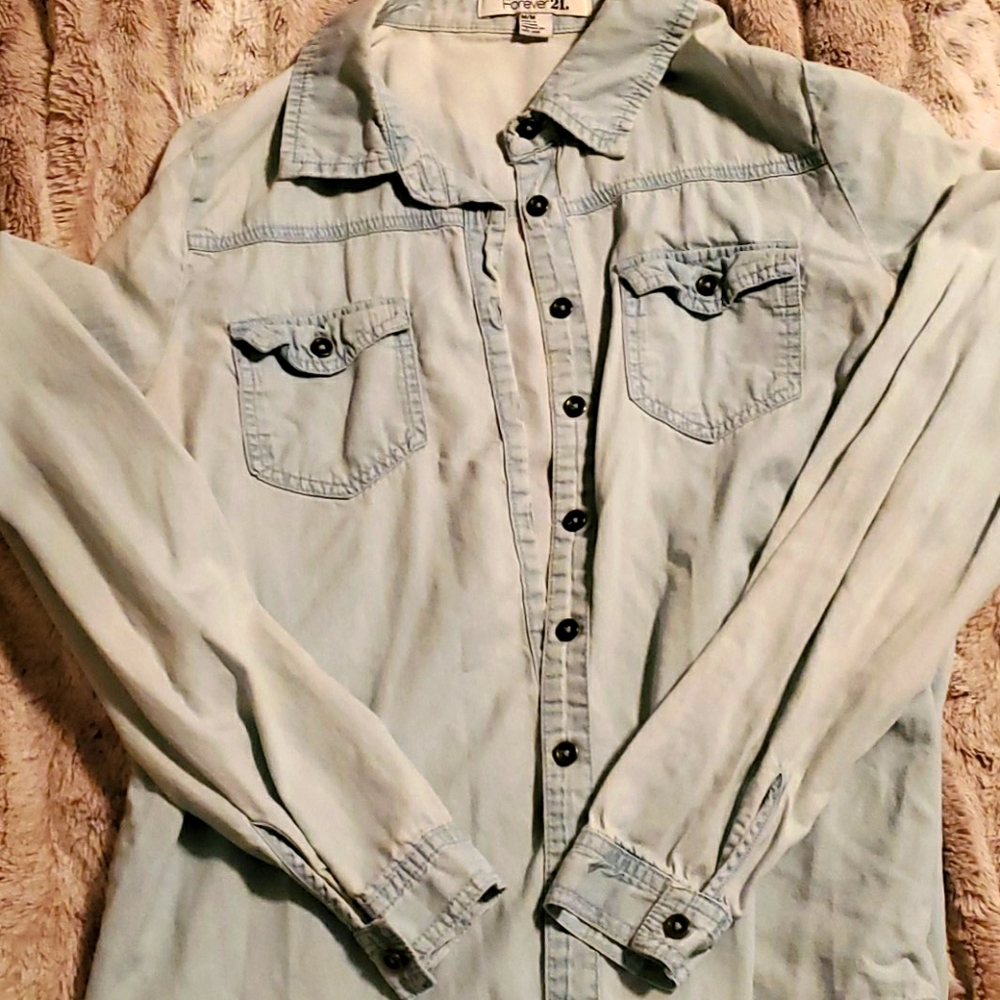 Forever21 jean top